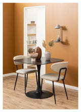 Denise Spisebordsstol, Beige stof - UNOLIVING.COM