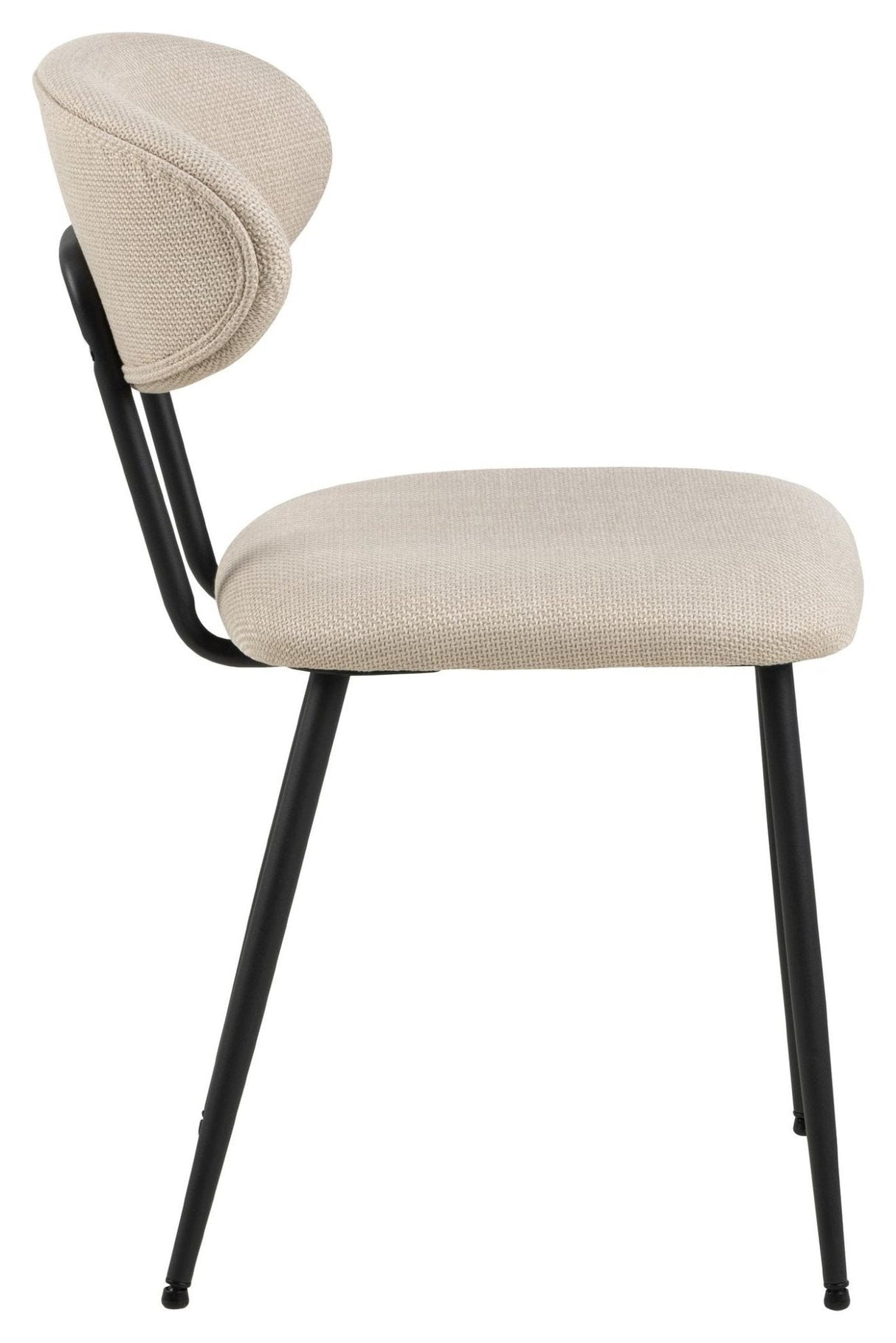 Denise Spisebordsstol, Beige stof - UNOLIVING.COM