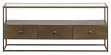 Depart TV - bord 115x40 - Antik messing - UNOLIVING.COM