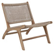 Derby Loungestol, Teak og polyrattan - UNOLIVING.COM