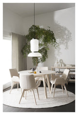 Drimsdale Spisebordsstol - Beige/Hvidpigmenteret - UNOLIVING.COM