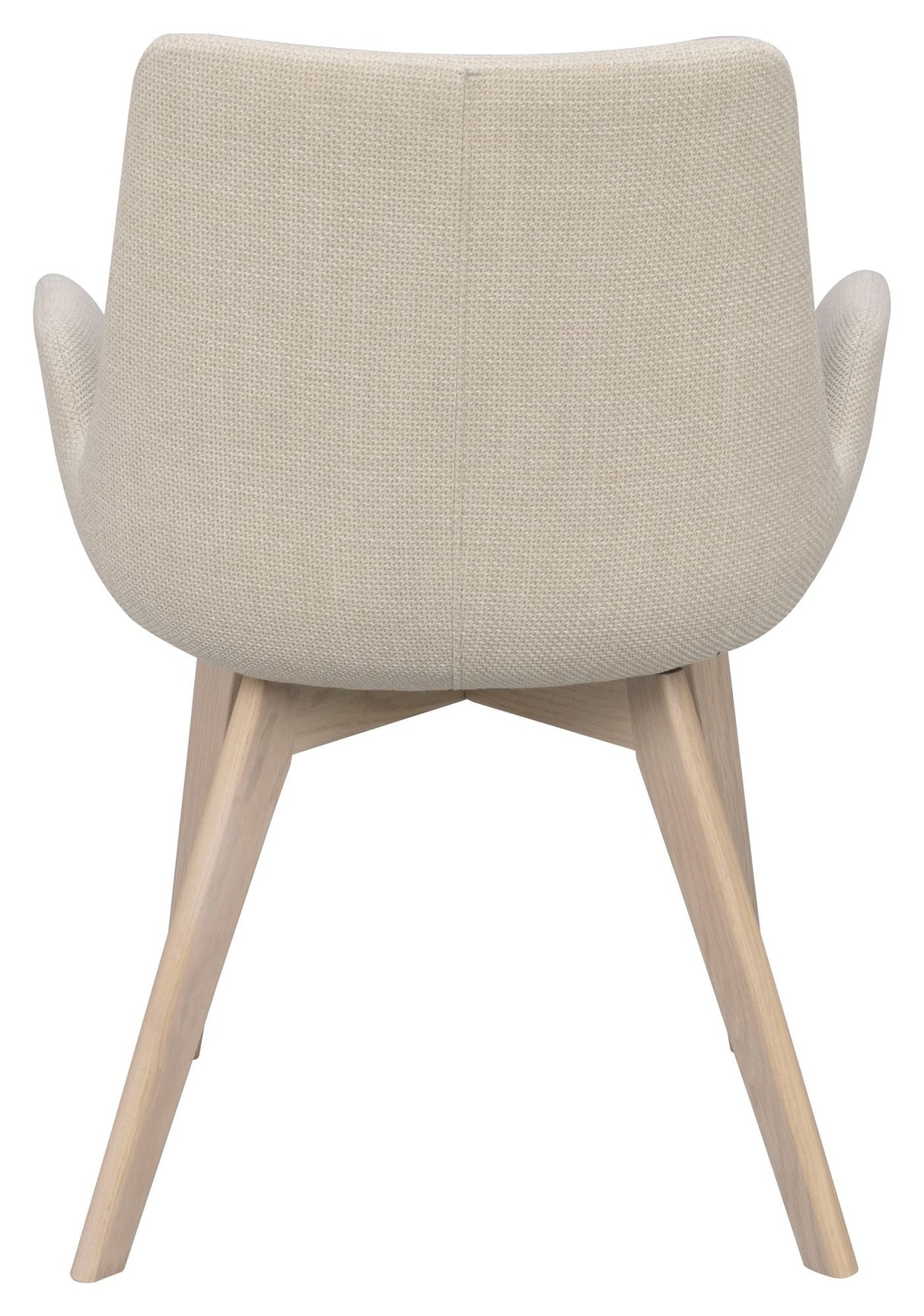 Drimsdale Spisebordsstol - Beige/Hvidpigmenteret - UNOLIVING.COM