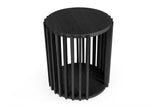 Drum Sidebord, Ø53 , Sort - UNOLIVING.COM