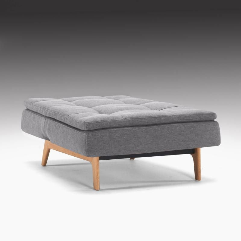 Dublexo Eik Loungestol, Charcoal - UNOLIVING.COM