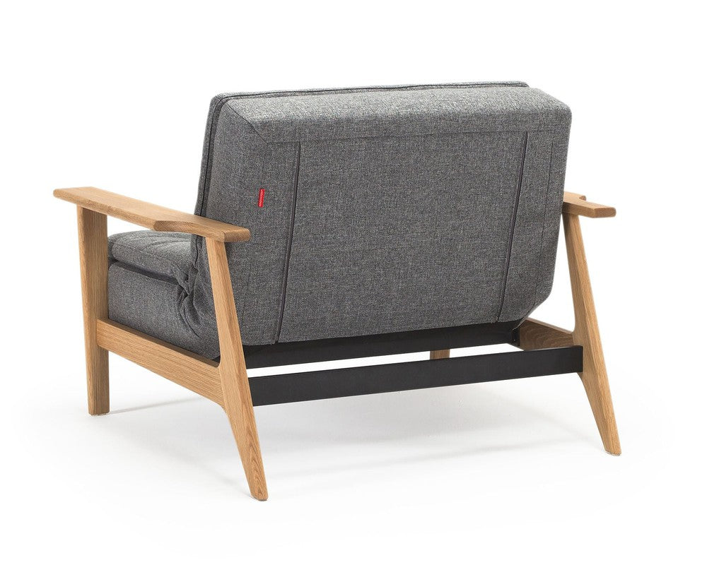 Dublexo Frej Loungestol KoksTwist/Charcoal - UNOLIVING.COM