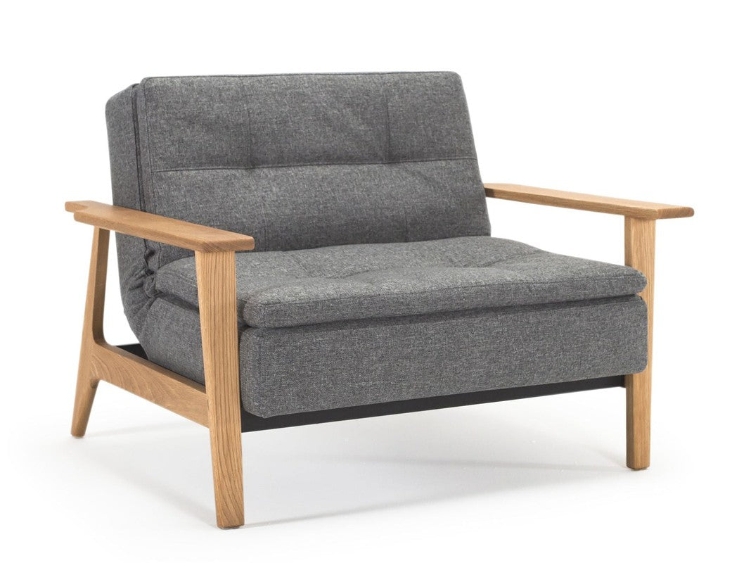 Dublexo Frej Loungestol KoksTwist/Charcoal - UNOLIVING.COM