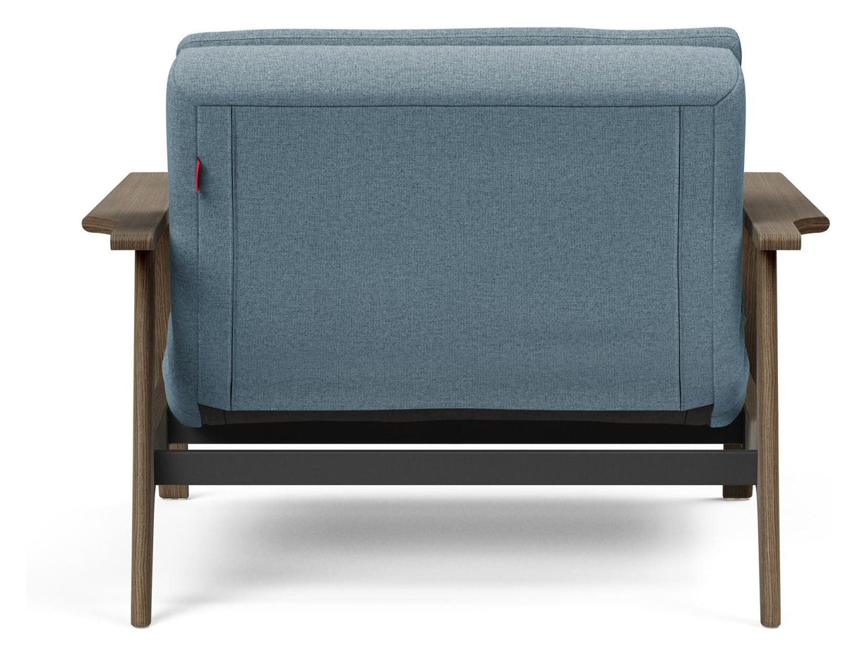 Dublexo Frej Loungestol, Røget eg, Soft/Indigo - UNOLIVING.COM