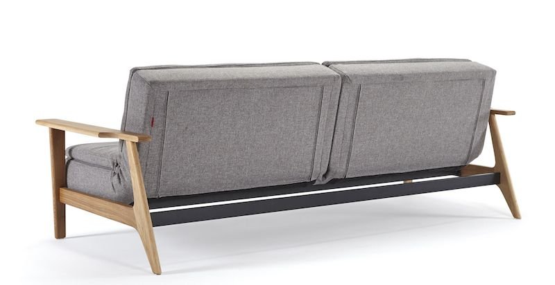 Dublexo Frej Sovesofa, Twist Charcoal - UNOLIVING.COM