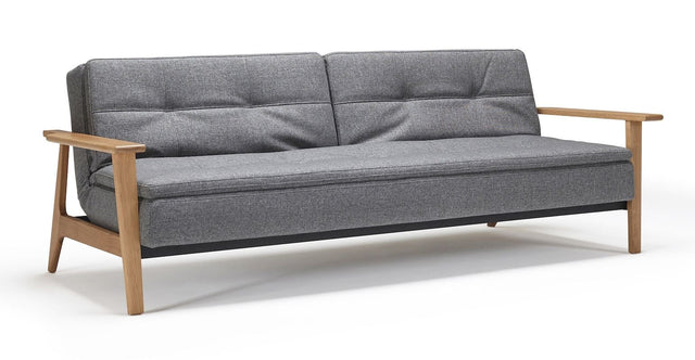 Dublexo Frej Sovesofa, Twist Charcoal - UNOLIVING.COM