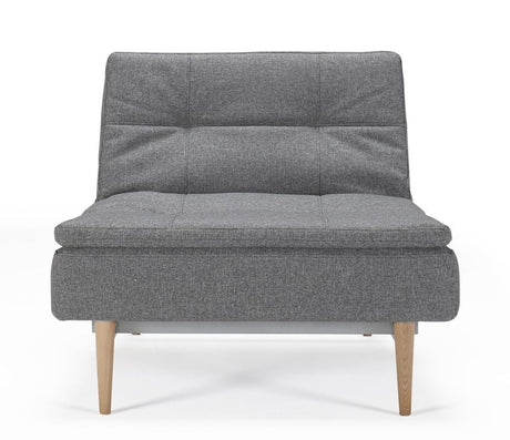 Dublexo Styletto Loungestol, Twist/Charcoal - UNOLIVING.COM