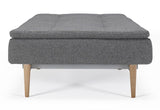 Dublexo Styletto Loungestol, Twist/Charcoal - UNOLIVING.COM