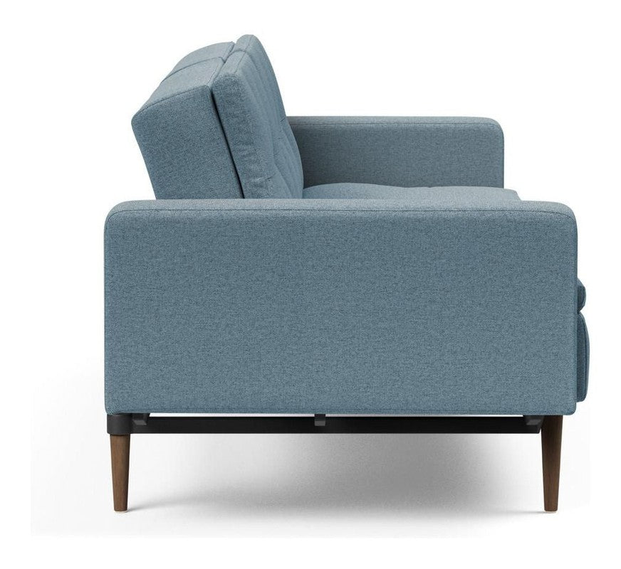 Dublexo Styletto Sovesofa m. armlæn, Soft/Indigo - UNOLIVING.COM