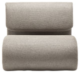 Dubna Loungestol, pebble earth bouclé stof - UNOLIVING.COM