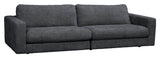 Duncan, 3 - pers. Sofa - mørk grå - UNOLIVING.COM