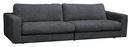 Duncan, 3 - pers. Sofa - mørk grå - UNOLIVING.COM