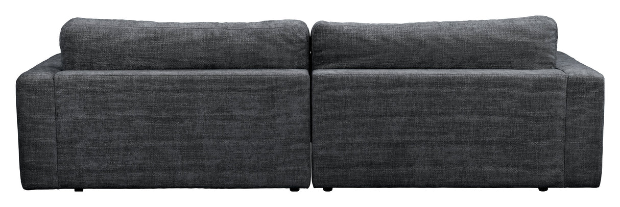 Duncan, 3 - pers. Sofa - mørk grå - UNOLIVING.COM