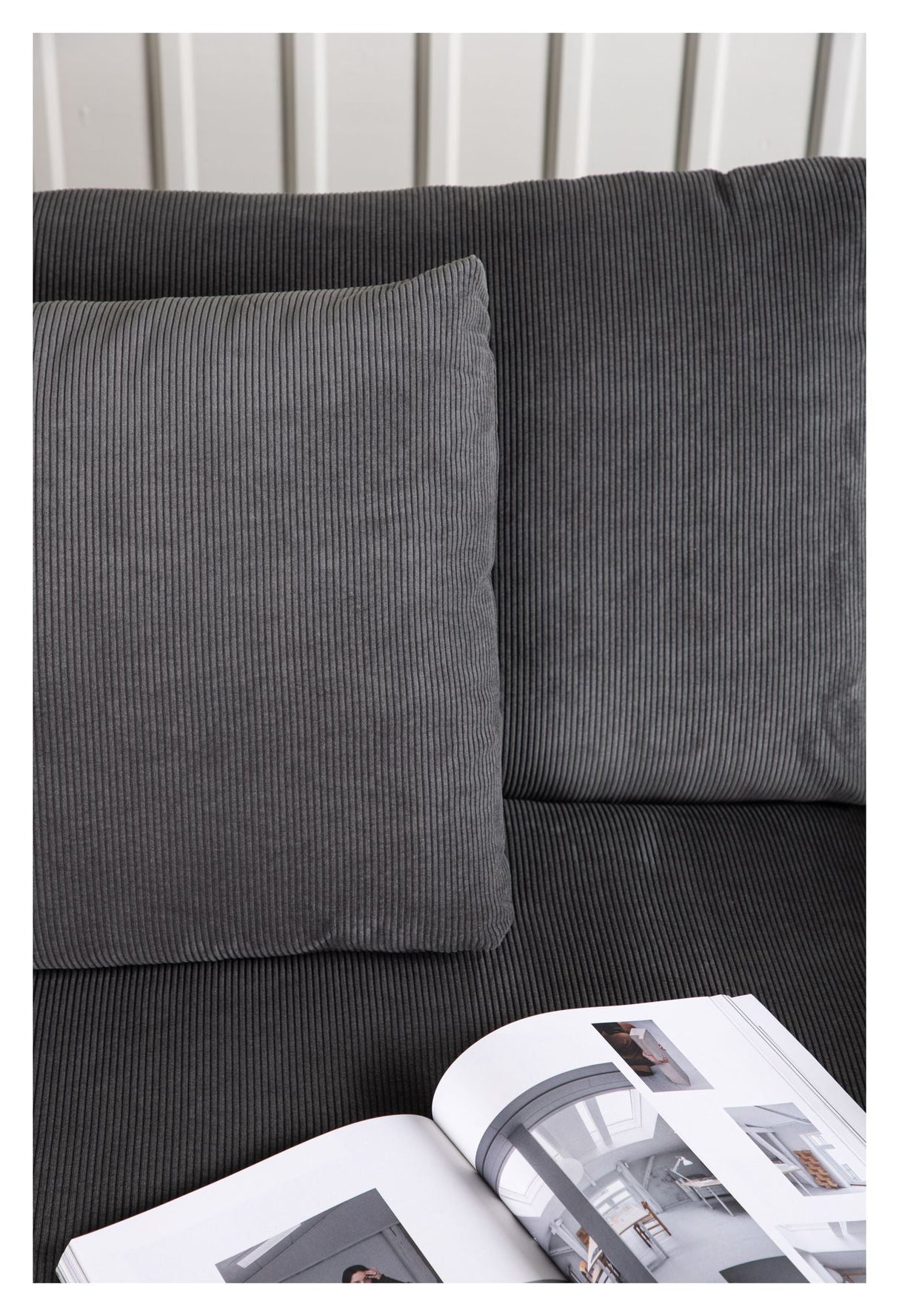 Durham 3 - pers sofa - Mørkegrå - UNOLIVING.COM