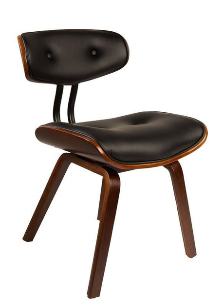 Dutchbone Blackwood Spisebordsstol Sort - UNOLIVING.COM