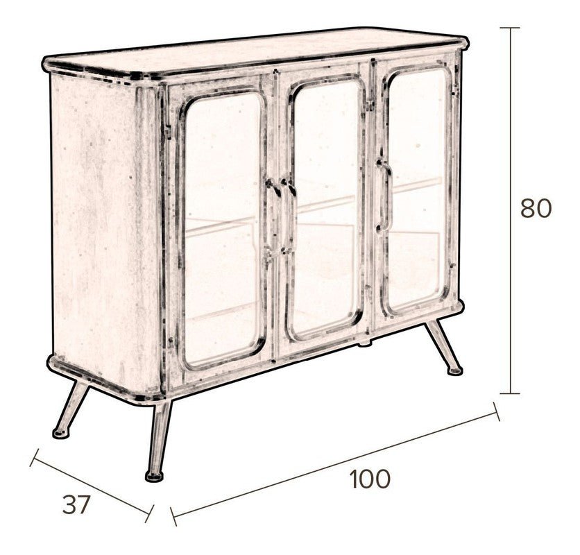 Dutchbone Denza Skænk, Vintage - UNOLIVING.COM