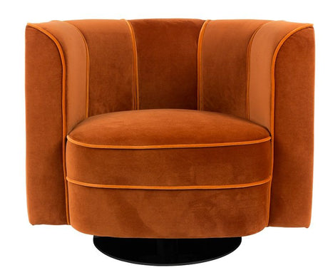 Dutchbone Flower Loungestol Orange - UNOLIVING.COM