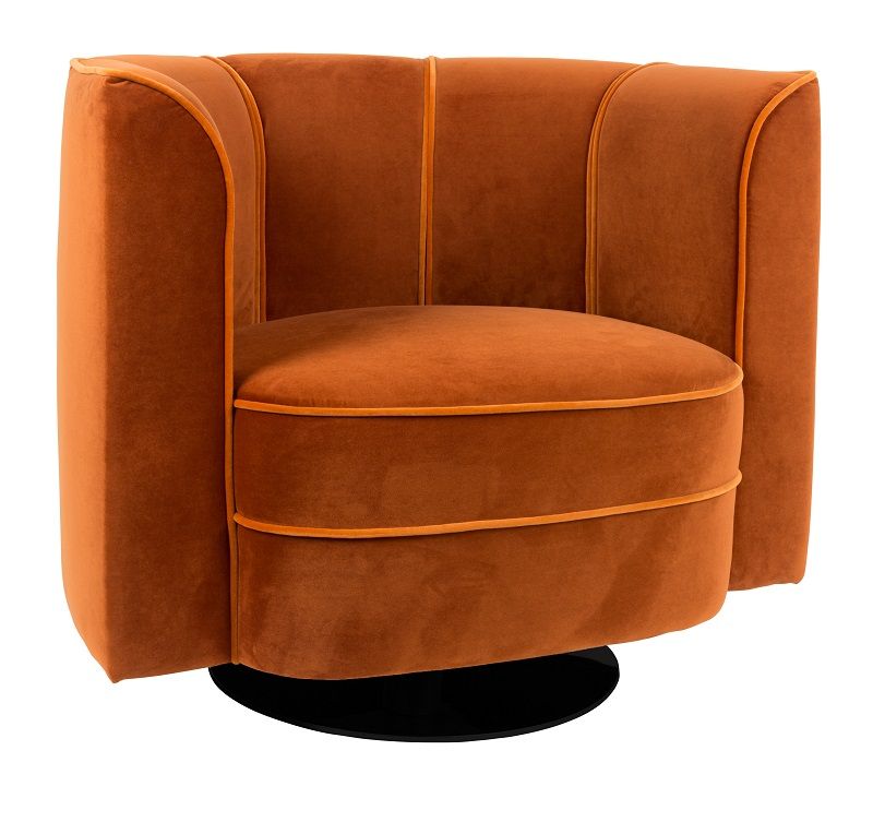 Dutchbone Flower Loungestol Orange - UNOLIVING.COM