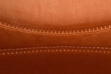 Dutchbone Franky Spisebordsstol, Orange velour - UNOLIVING.COM