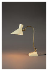 Dutchbone Gaia Bordlampe, Ivory - UNOLIVING.COM