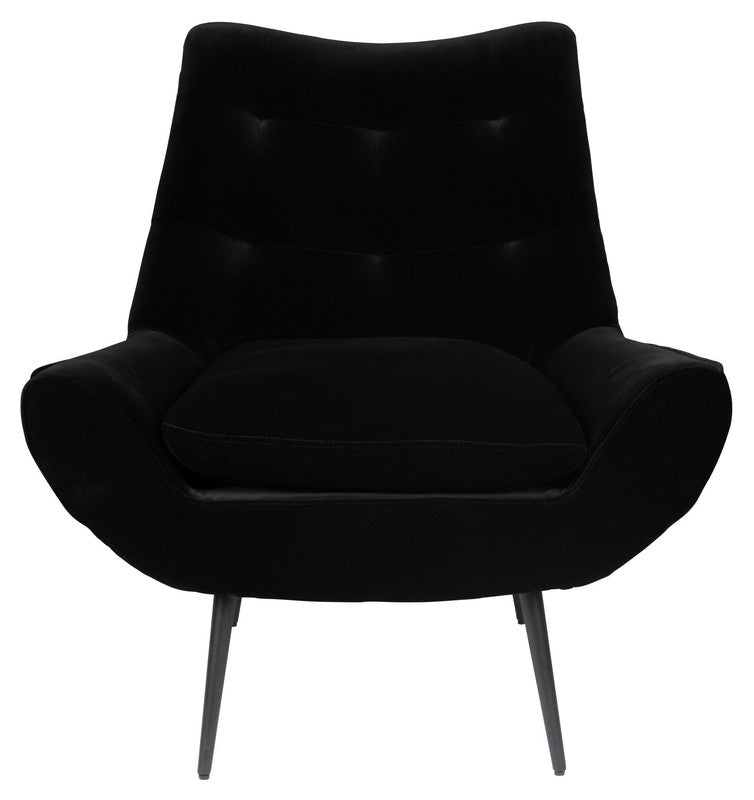 Dutchbone Glodis Loungestol, Nero - UNOLIVING.COM