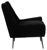 Dutchbone Glodis Loungestol, Nero - UNOLIVING.COM