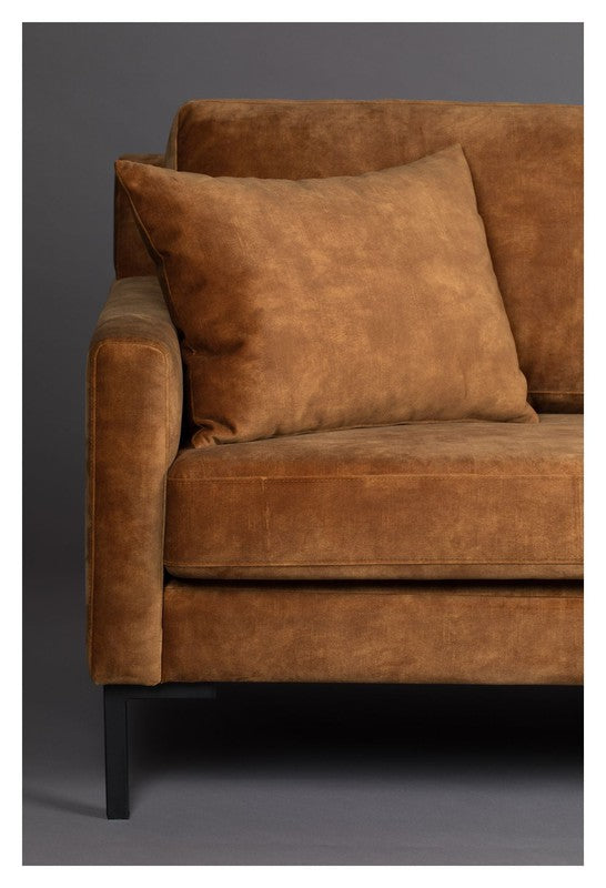 Dutchbone Houda 3-pers. Sofa, Caramel - Unoliving.com