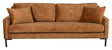 Dutchbone Houda 3-pers. Sofa, Caramel - Unoliving.com