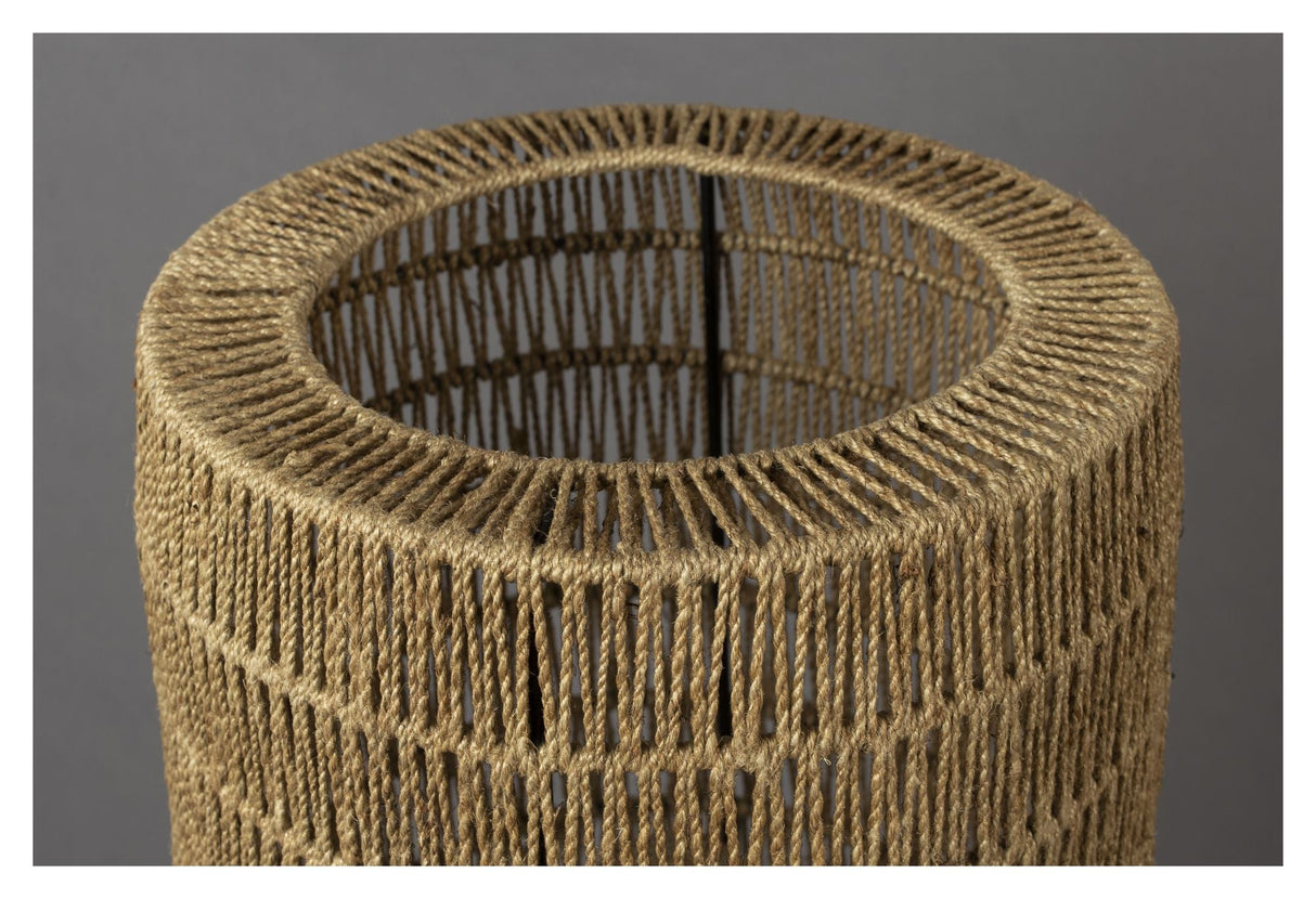 Dutchbone Kari Gulvlampe, Jute/Jern - Unoliving.com