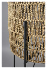 Dutchbone Kari Gulvlampe, Jute/Jern - Unoliving.com