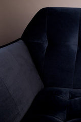 Dutchbone Kate 2-pers. Sofa, Deep blue - Unoliving.com