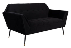 Dutchbone Kate 2-pers. Sofa, Sort - Unoliving.com