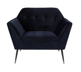 Dutchbone Kate Loungestol, Deep blue - Unoliving.com