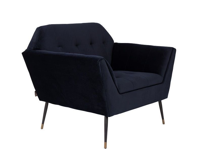 Dutchbone Kate Loungestol, Deep blue - Unoliving.com