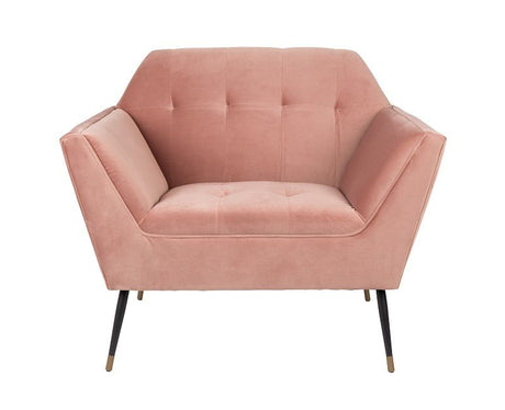 Dutchbone Kate Loungestol, Pink clay - Unoliving.com