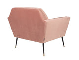 Dutchbone Kate Loungestol, Pink clay - Unoliving.com