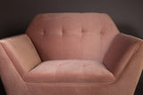 Dutchbone Kate Loungestol, Pink clay - Unoliving.com