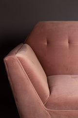 Dutchbone Kate Loungestol, Pink clay - Unoliving.com