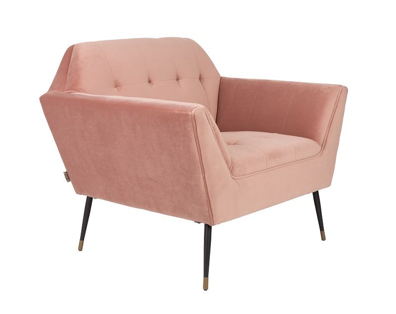 Dutchbone Kate Loungestol, Pink clay - Unoliving.com