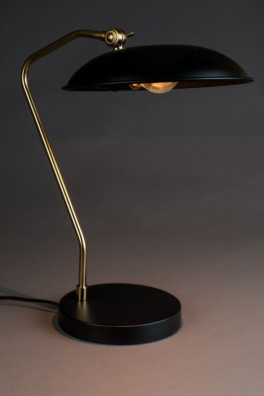 Dutchbone Liam Skrivebordslampe Sort - Unoliving.com