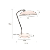 Dutchbone Liam Skrivebordslampe Sort - Unoliving.com