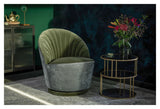 Dutchbone Madison Loungestol, Olive - Unoliving.com