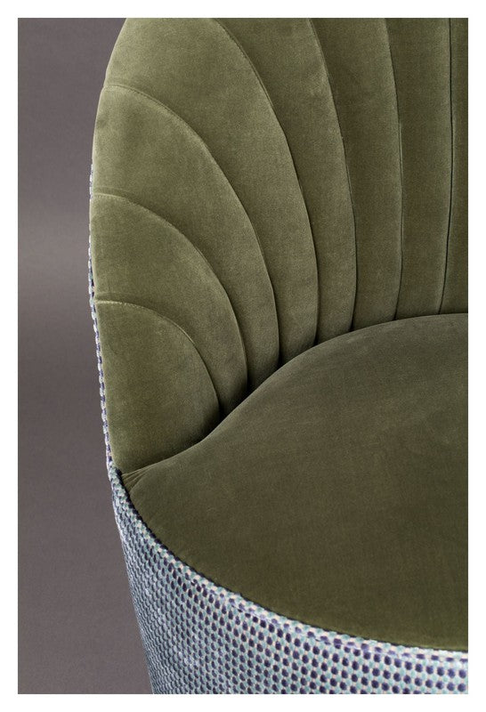 Dutchbone Madison Loungestol, Olive - Unoliving.com