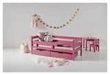 ECO Comfort Junior Seng 70x160, Baroque Rose - Unoliving.com