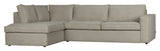 Woood Freddie Sofa m. venstrevendt Chaiselong - Natural - Unoliving.com