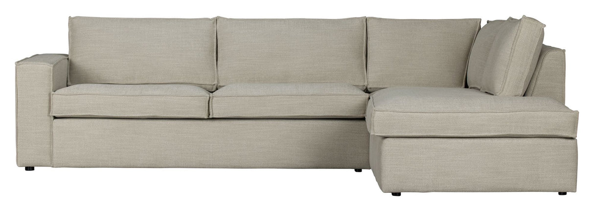 Woood Freddie Sofa m. højrevendt Chaiselong - Naturel - Unoliving.com