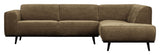 Statement Sofa m. højrevendtvendt Chaiselong, Rock - Unoliving.com